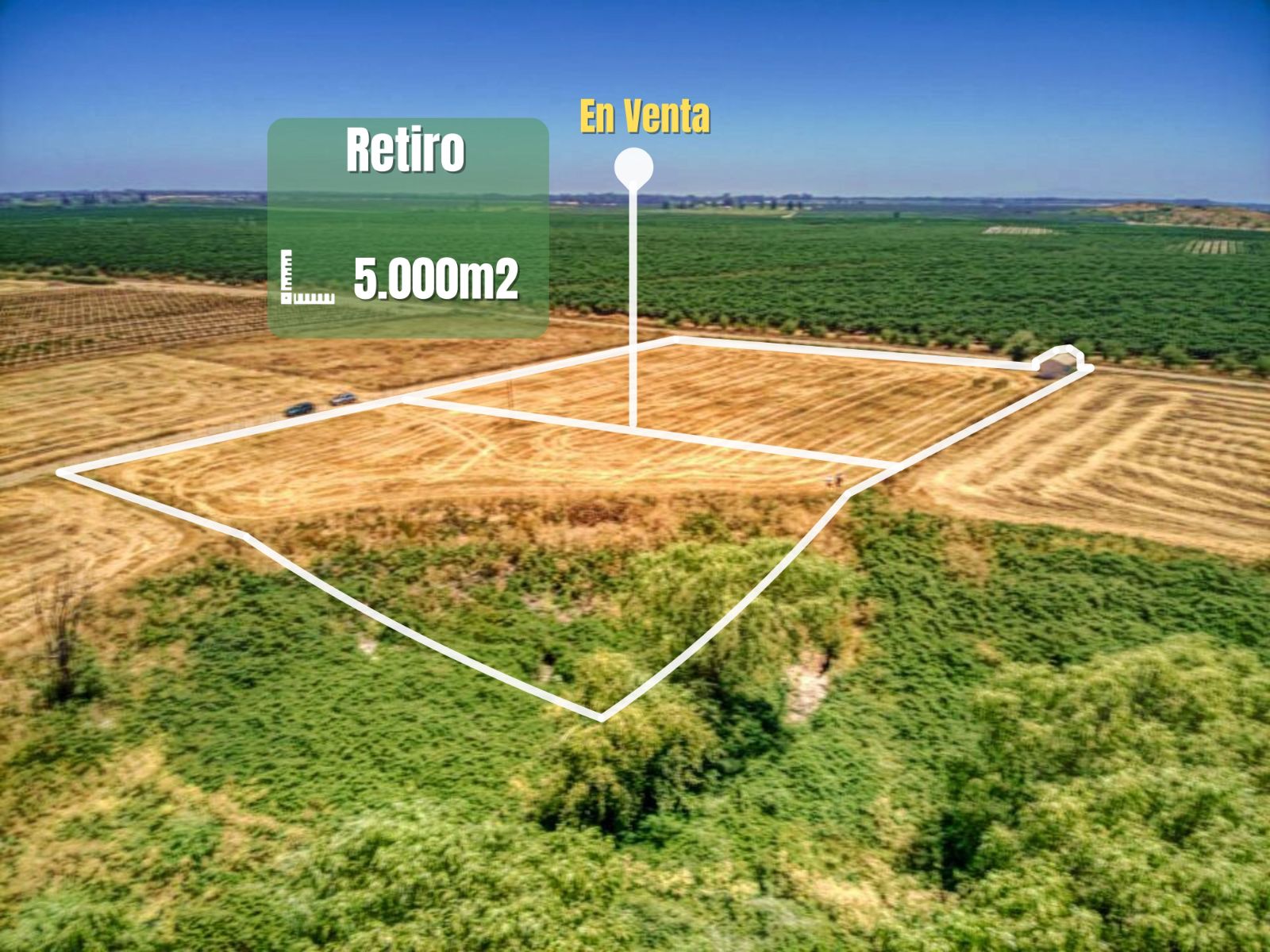 Parcela barata en Retiro, 5000 m² — vista principal