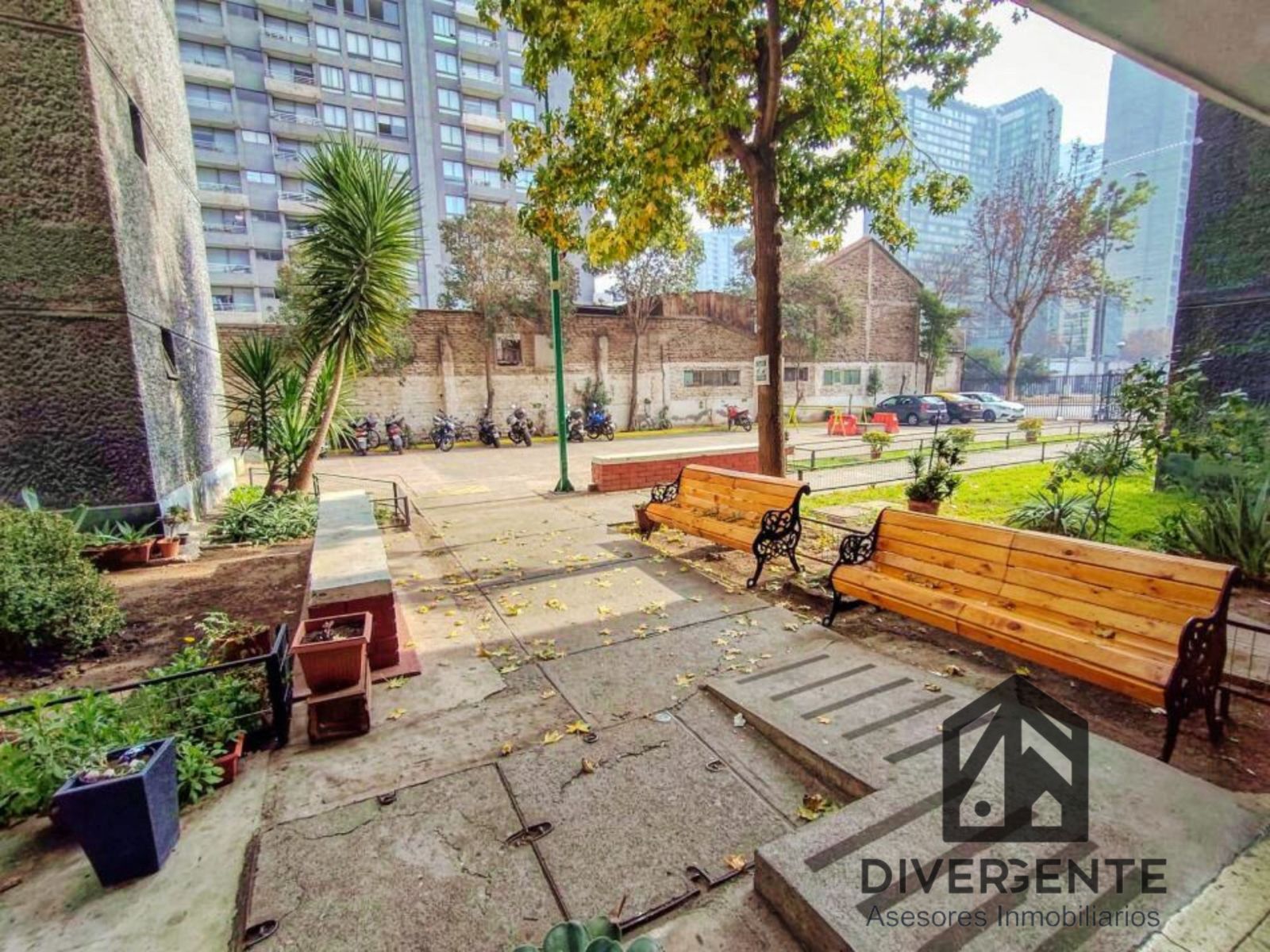 Departamento con jardin en venta en Estación Central, 2 dormitorios, 62 m² — vista principal