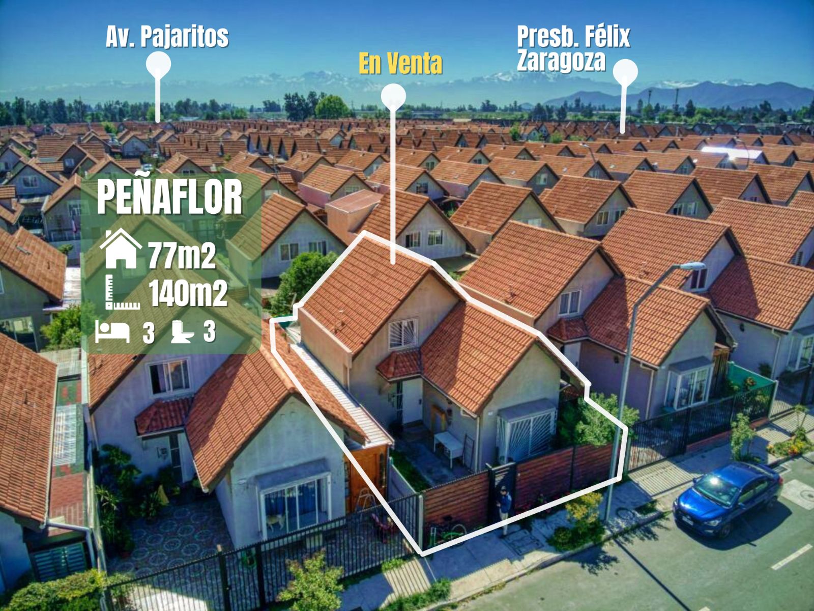 Casa con patio en venta en Peñaflor, 3 dormitorios, 77 m² — imagen 2 de 16