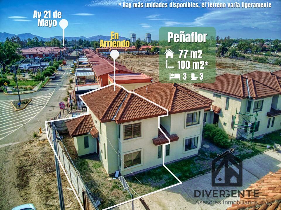 Casa economica en Peñaflor, 3 dormitorios, 77 m² — imagen 2 de 21