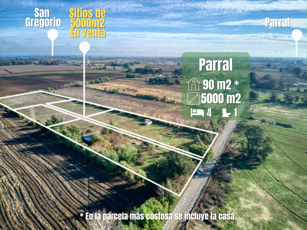 Parcela barata en Parral, 5000 m² — imagen 2 de 25