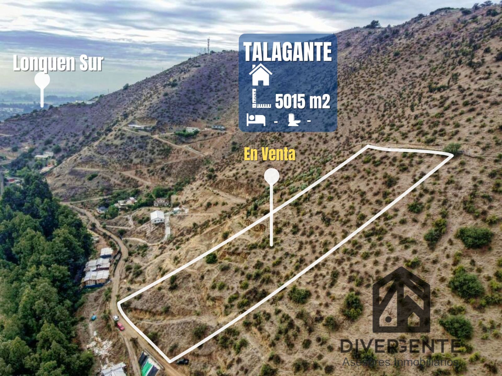 Parcela en venta en Talagante - Vista espectacular — vista principal